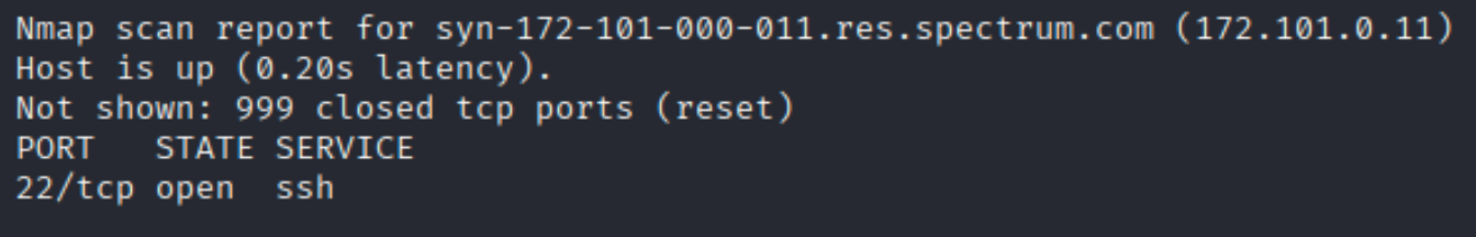 nmap result 2