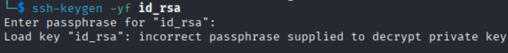 ssh-keygen -yf