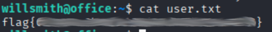 cat user.txt