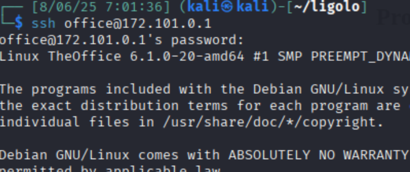 success ssh