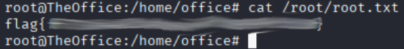 get flag root.txt